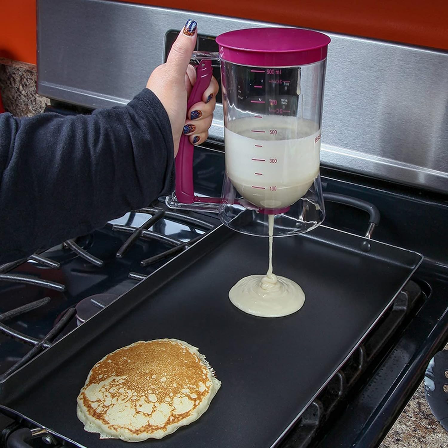 BakeMaster™ -  Pancake & Cupcake Batter Dispenser