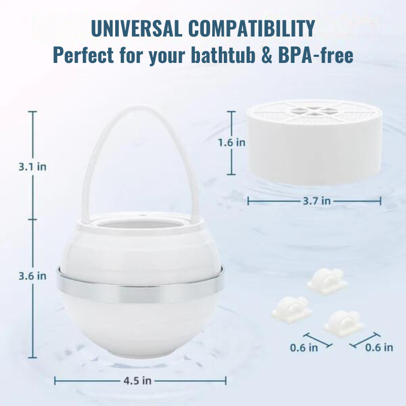 HydraPure - Superior Skin Protection Bath Filter